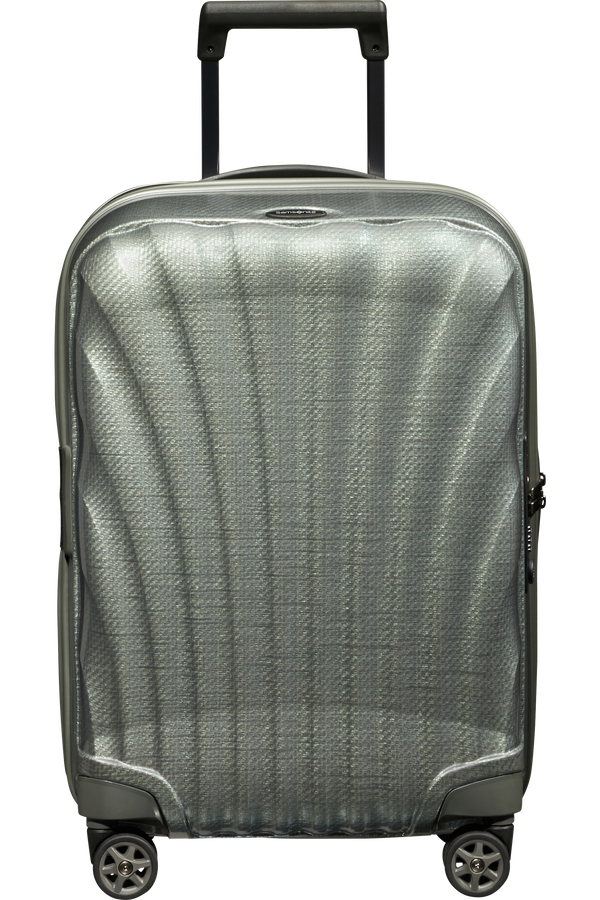 Samsonite C-Lite Spinner Expandable 55cm  Metalická zelená