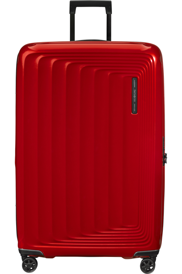 Samsonite Nuon Spinner Expandable 81cm  Metalická červená