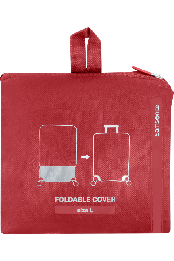 Samsonite Ta Revolution Foldable Luggage Cover L  Červená