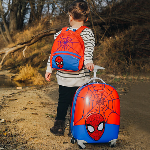 Dobrodružství může začít při cestování s naší Spider-Man kolekcí.